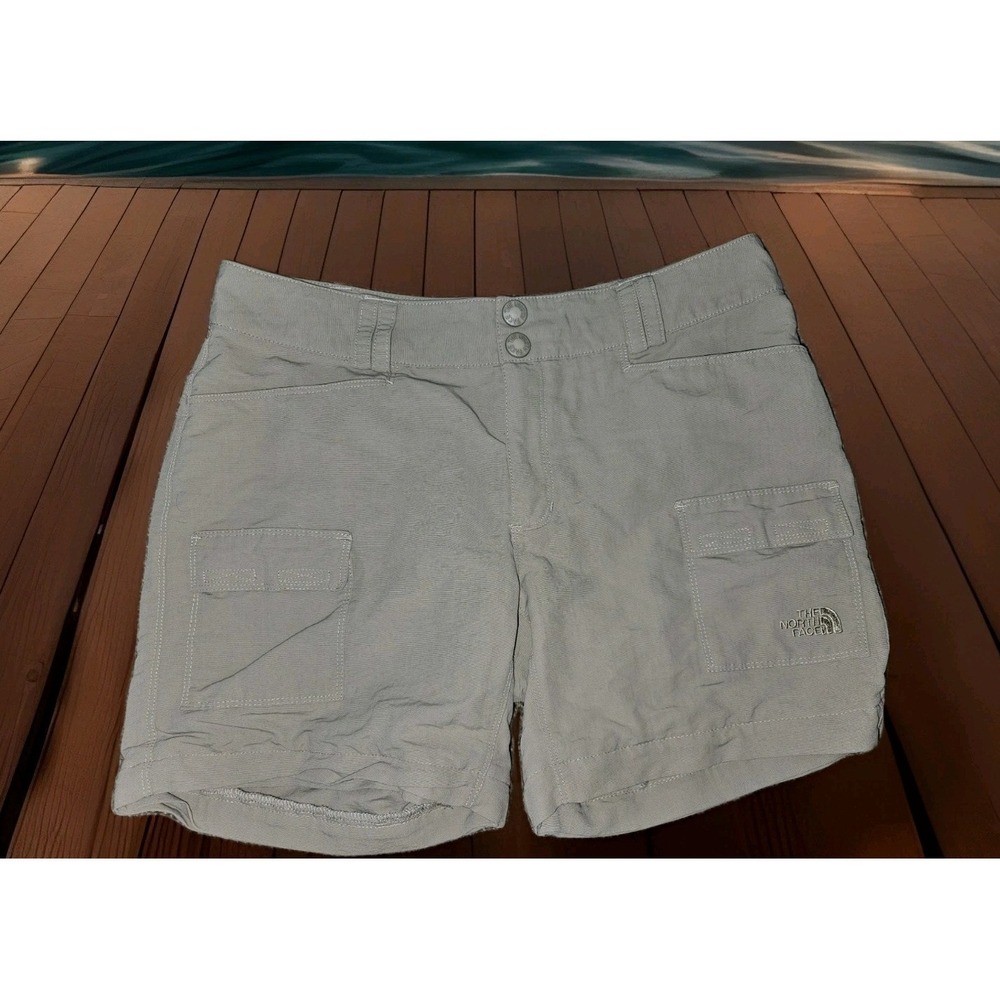 North Face Shorts Womens 10 Cargo Style Hiking Outdoor Nylon Utility Lightweight